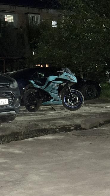 34 bwm: Спортивный мотоцикл в обвесе типа sportbike, окраска «тиффани» с — 3