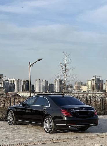 16 на мерс: Mercedes-Benz S-Class: 2018 г., 4 л, Автомат, Бензин, Седан — 6