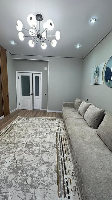 Батирлер: 2 бөлмө, 62 м², Элитка, 3 кабат, Дизайнердик ремонт — 1