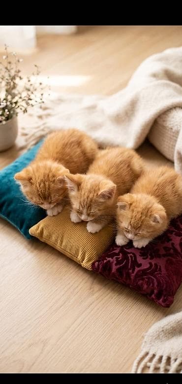 вислоухие котята фото: Шотландские вислоухие котята, классического рыже-белого окраса.1 — 2