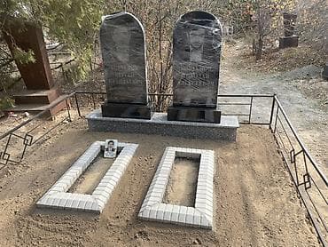 белый гранит: Изготовление памятников, Изготовление оградок, Изготовление крестов | Гранит, Металл, Мрамор | Установка, Оформление — 7