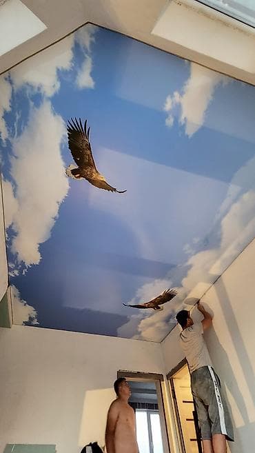 Керме шыптар Жылтырак, Жылтырабаган, 3D потолоктор lalafo.kg да Керме шыптар Жылтырак, Жылтырабаган, 3D потолоктор