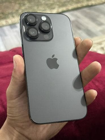 айфон 13 цена бишкек бу: IPhone 14 Pro, Колдонулган, 256 ГБ, Кара, Каптама, 90 % — 3