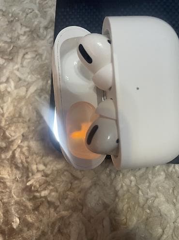 borofone bw15: Беспроводные вакуумные наушники, Apple, AirPods Pro, Б/у — 4