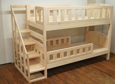 двухъярусные кровати для взрослых в бишкеке: Двухъярусные кровати из массива Сосны! Двухъярусная кровать с — 2