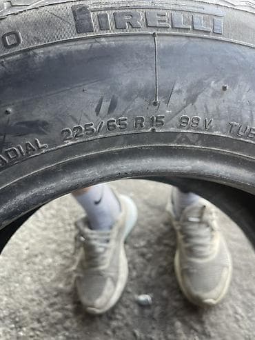 65 style: Шины 225 / 65 / R 15, Лето, Б/у, 1 шт, Легкий коммерческий транспорт (C/LT), Pirelli — 2