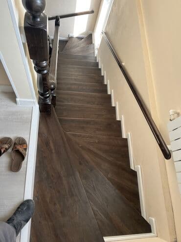 Лестницы и комплектующие на заказ: На заказ лестница 
Баардык турун жасайбыз мыкты сапатта — 10