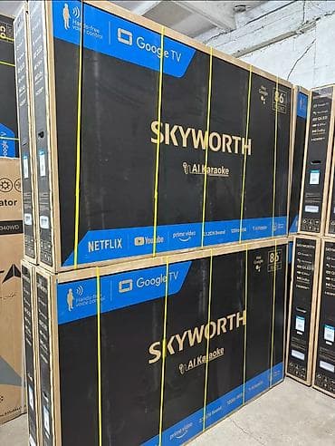 Телевизор. QLED Skyworth 86X75G с экраном 86” обладает качественным