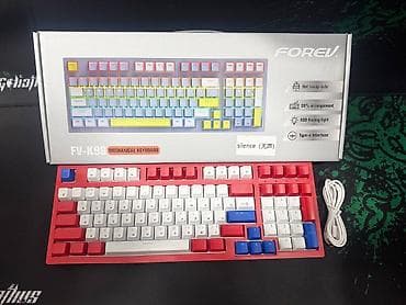 навигация: Клавиатура, Forev, Механическая, Проводное подключение, Размер: 100% — 1