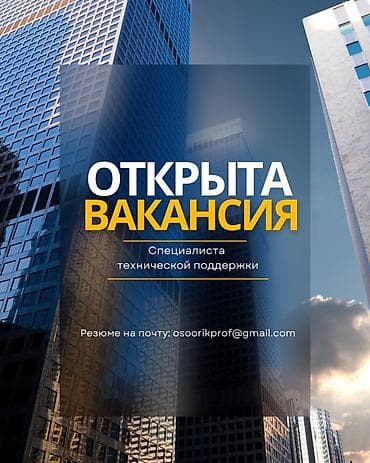 На вакансию специалиста технической поддержки в компанию РИК требуется