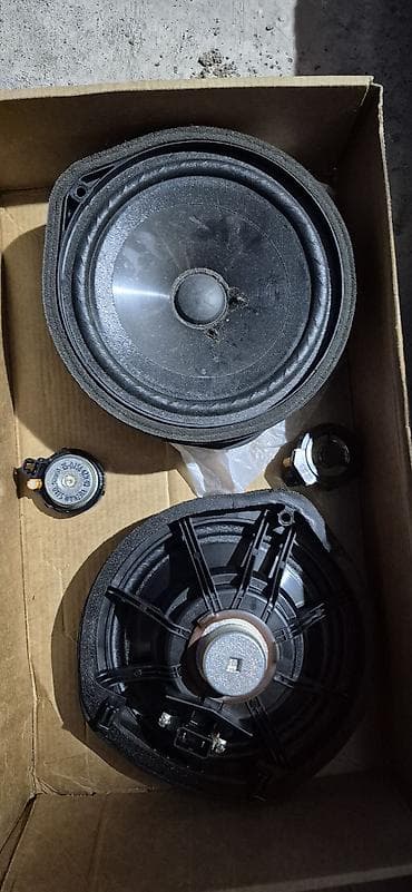 Акустика для автомобиля: комплект из 2 мидбасовых динамиков и 2