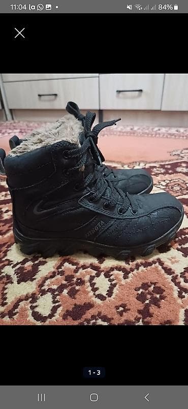 обувь для трекинга: Детские зимние ботинки размер 34 и 36 -1. Цвет — 3