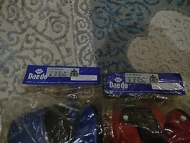 обувь 37: Защита стоп ITF Daedo, размер XL — пара синих и пара красных. - — 2