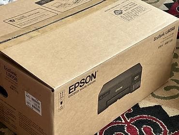 Принтерлер: Epson L8058 — фотопринтер A4 с встроенными емкостями для чернил (BK — 1
