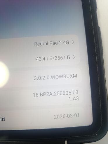списанные техники apple: Планшет, Redmi, память 256 ГБ, 10" - 11", 4G (LTE), Б/у, Классический цвет - Черный — 2