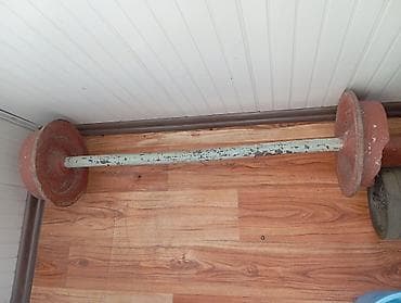 бассейн работа: Самодельная штанга для силовых тренировок. - Конструкция: цельный — 1