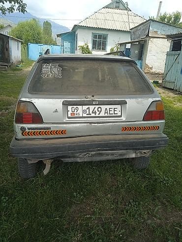 Транспорт: Volkswagen Golf: 1987 г., Бензин, Хэтчбэк — 1