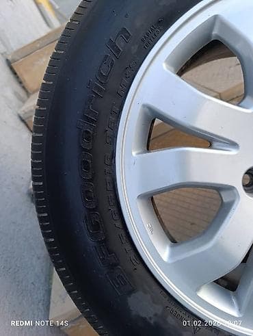 салон на гольф 4: Колеса в сборе 215 / 65 / R 16, Всесезонная, Б/у, Комплект, Легковые, Литые, отверстий - 5 — 2