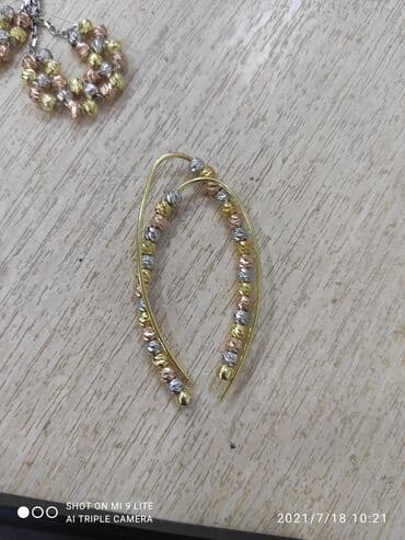 Ювелирные изделия: Италия Эксклюзив Серебро покрыто желтое золото пробы 925 Есть доставка — 6