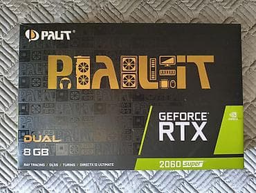 fre fire: Видеокарта для ПК, Б/у, Palit, GeForce RTX, 8 ГБ — 1
