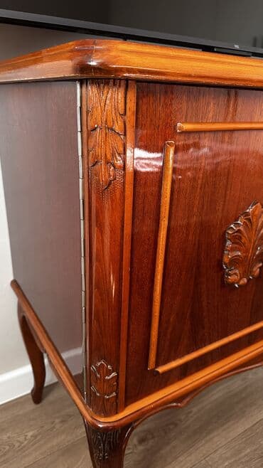 купить кровать дешево: Комод для одежды, Б/у, Без зеркала, Дерево, цвет - Коричневый, Самовывоз — 4