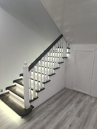 Оборудование для производства: Деревянная лестница Для дома, Бесплатный замер, Форма лестницы: Прямая, Стиль: Классический — 1