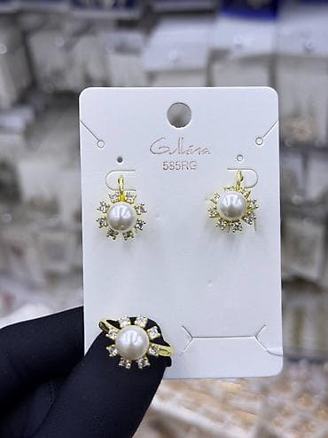 золото комплект: Ювелирные гарнитуры Gullina 585RG - Комплекты украшений в едином — 8