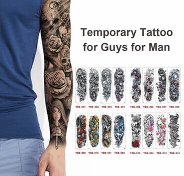 хна для мехенди: Водонепроницаемые временные татуировки на тело (Хэллоуин’новый — 3