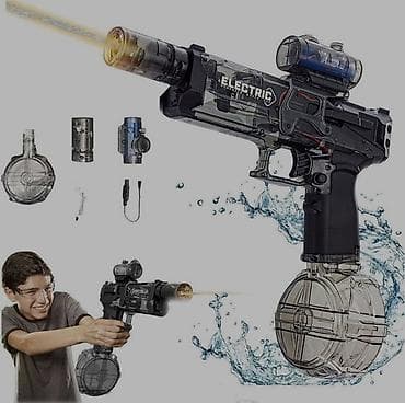 Оюнчуктар: ​💦 Электрический водяной пистолет S200s (Lo's World) — Автоматический — 1