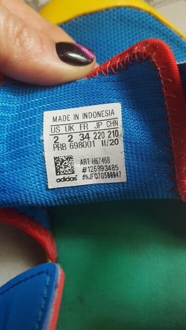 спортивные штаны адидас: Сандали Adidas 34р Оригинал!!! б/у в хорошем состоянии Очень легкие — 4