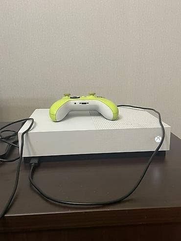 Xbox One S 1TB (белая) + беспроводной геймпад - Консоль Xbox One S -