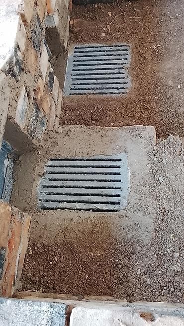 январь 5 1: Уличная дровяная печь-очаг с двумя конфорками (под казан и котел) - — 8