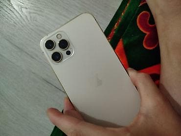 iphone 12 pro max купить: IPhone 12 Pro Max, Б/у, 256 ГБ, Золотой, Чехол, 77 % — 4