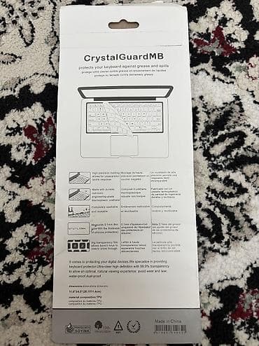 прозрачный чехол для macbook pro 13: Защитная накладка на клавиатуру для MacBook Air 13.3" 2020 года (A2179 — 2