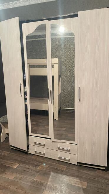 двухъярусная кровать бу бишкек: Продаю шкаф за 7 тысяч сомов, нужно поменять верхнюю и нижнюю часть — 6