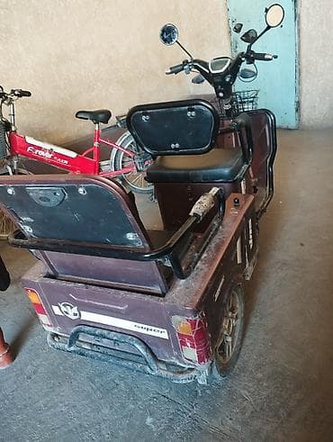 electric bicycle: 🛵 Продается трехколесный мопед Отличный вариант для ежедневных — 3