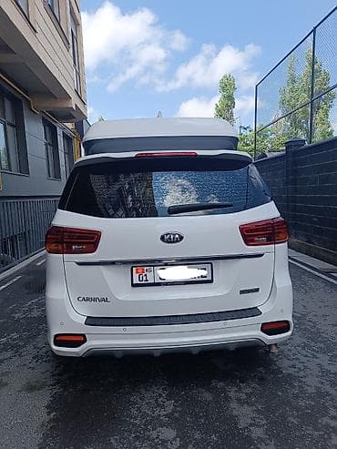багаж на стрим: Kia Carnival: 2019 г., 2.2 л, Дизель, Минивэн — 2