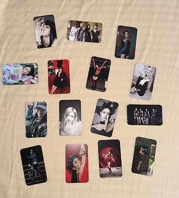 карточки bts: Набор коллекционных фотокарт BLACKPINK - Тематика: участницы и — 2
