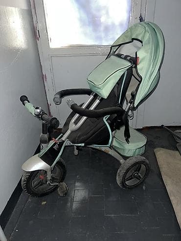 4 mom: Детский велосипед, 3-колесный, 3 - 4 года, Б/у — 2