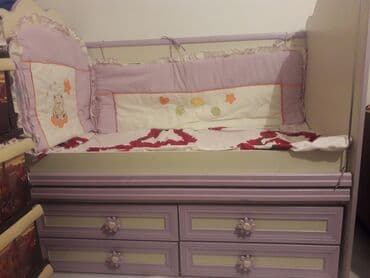 купить манеж детский бу: Продаю манеж качалка с матрасом есть маленкие нюансы смотрите фото — 3