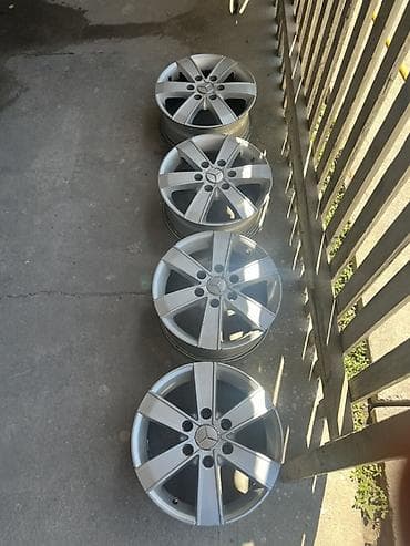 мерседес титан диски: Литые Диски R 16 Mercedes-Benz, Комплект, отверстий - 5, Б/у — 1