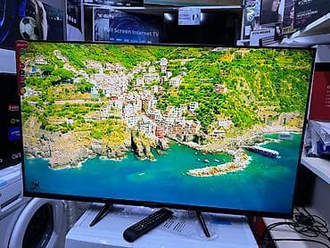 hisense: Телевизор samsung QN45F smart tv с интернетом youtube, 110 см — 5