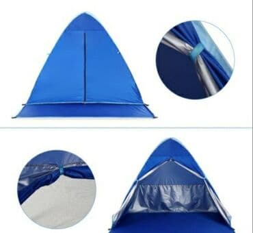 раскладной навес: Самораскрывающийся Походный Пляжный Тент на 3-4 Человека — 6