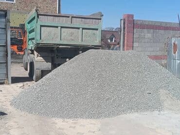 купить почву для комнатных растений: Отсев, Для фундамента, Оптом, Камаз — 2