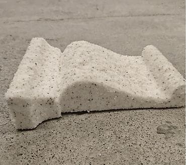 Фасадные 3D панели: Рельефная плитка/вставка из искусственного камня (литьевой — 1