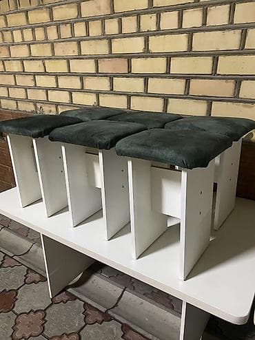 мебель на кухню: Кухонный стол, Новый, Прямоугольный, Нераскладной — 3