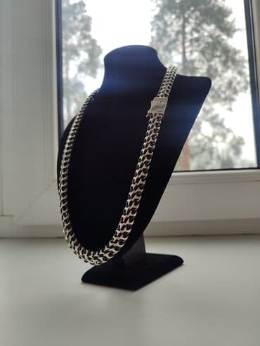 продаю золотую цепочку: Серебряная цепь Мегапитон Серебро 925 проба Ручная работа Цепь — 2