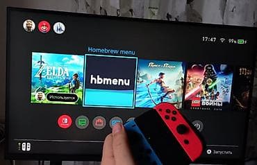 Nintendo Switch: Продаю Nintendo switch Oled чипованный (камикадзе) флешка 128gb — 2