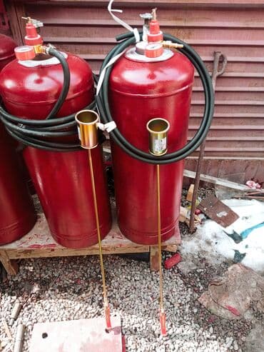 углокислый газ: Комплект горелка балон шланг монометр — 1