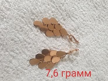 серебрянные ложки: Набор украшений, Проба 585, Б/у — 6